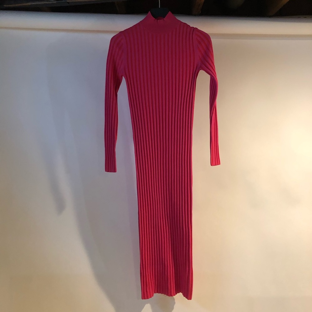 ZARA midi sweater dress